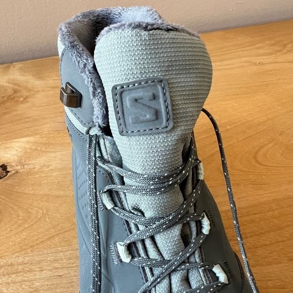 SALOMON YALTA TS CSWP WOMENS BOOTS 10 WATER RESISTANT RUGGED DURABLE HIKING - Picture 6 of 12